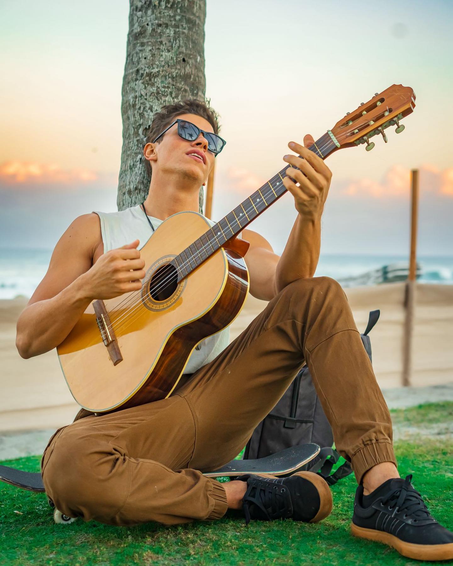 Voice and acoustic guitar