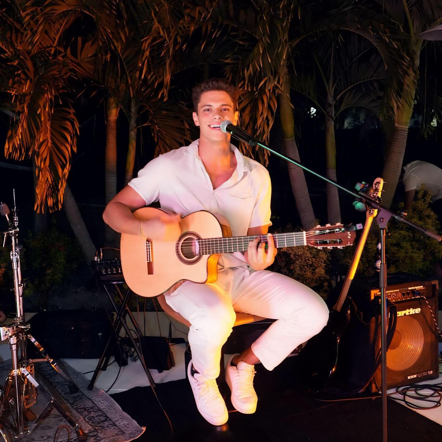 Live at an intimate lounge